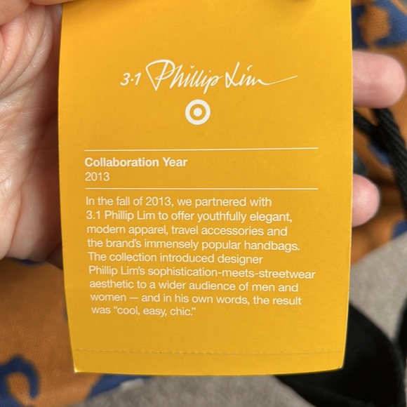 3.1 Philip LimXTarget canvas bag NWT - Picture 8 of 8